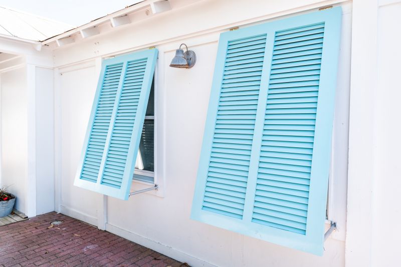 Louvered Shutters Installation